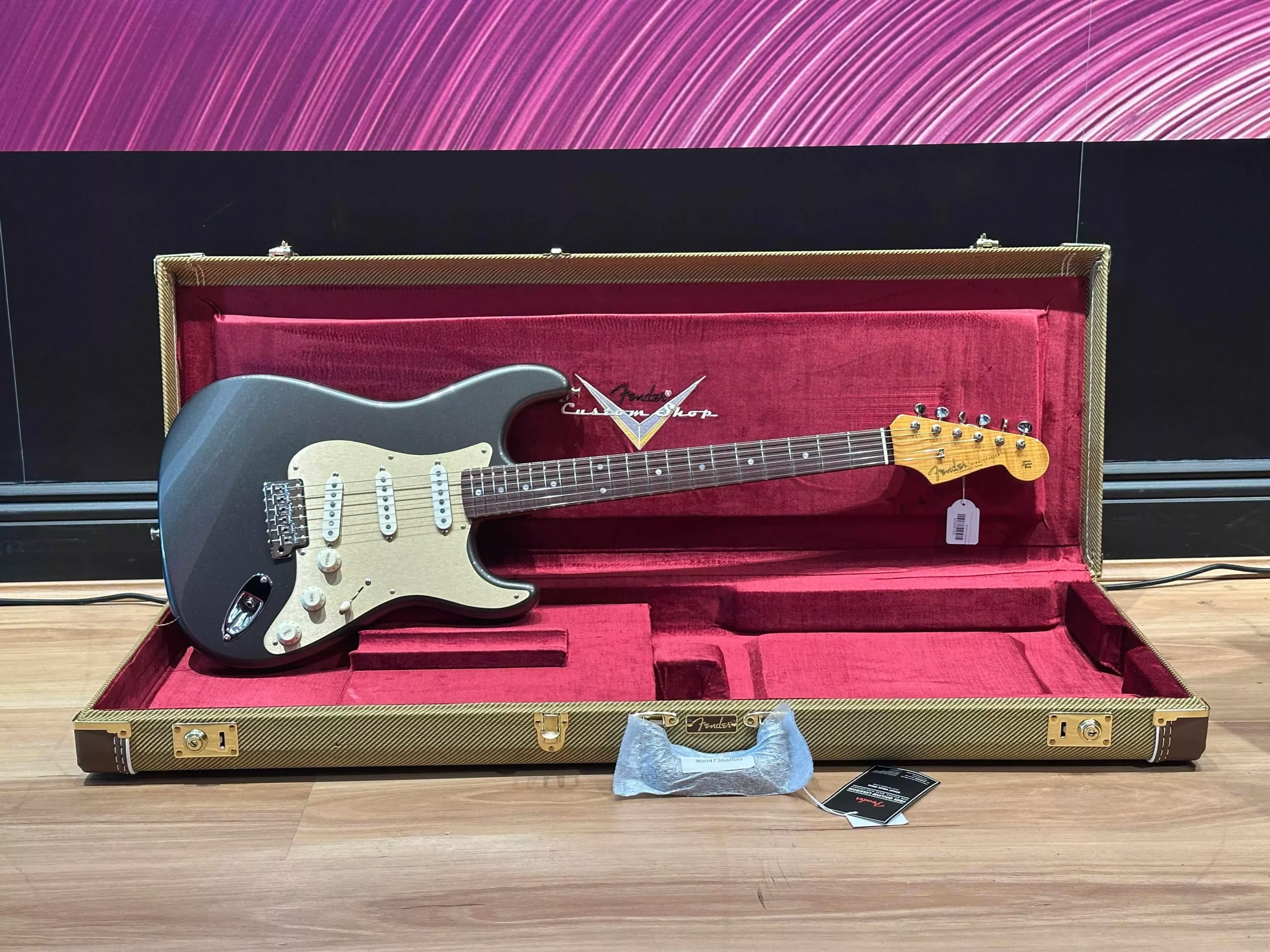 Fender Custom Shop Limited Edition ROASTED STRAT SPECIAL NOS - Aged Pewter