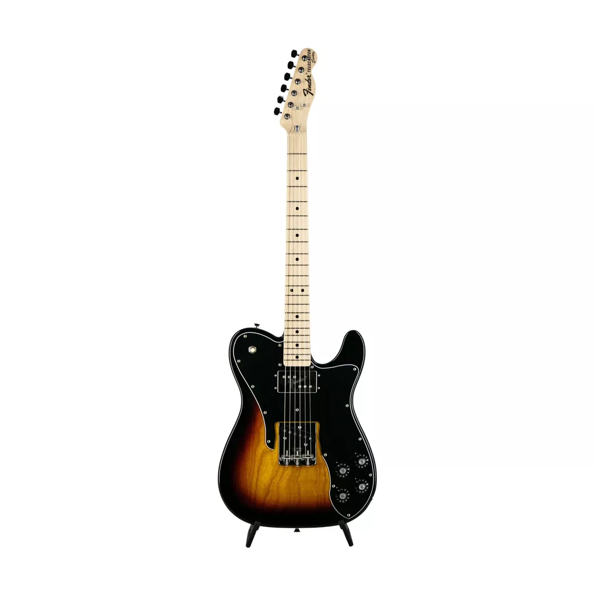 Fender FSR Collection Traditional 70s Telecaster Custom Electric Guitar, Maple FB, 3-Tone Sunburst