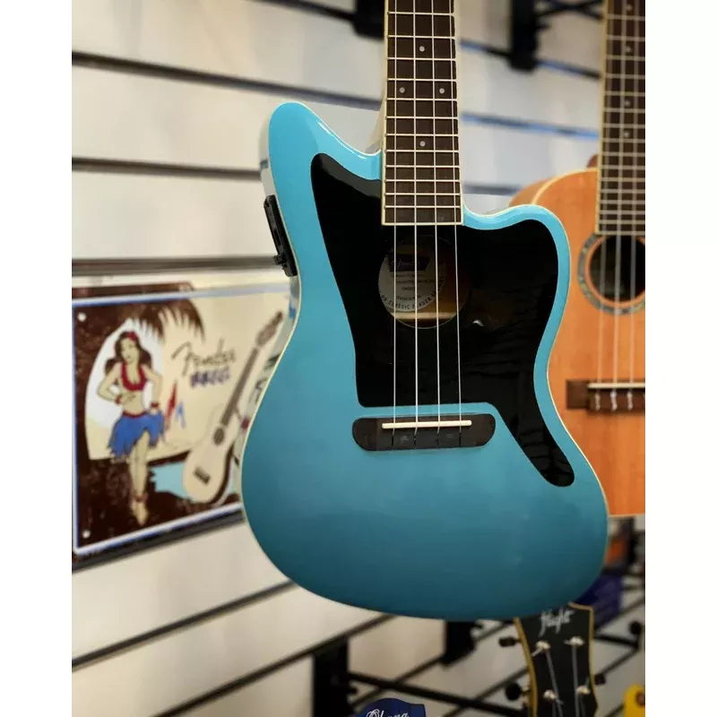 Fender Fullerton Jazzmaster Ukulele, Tidepool