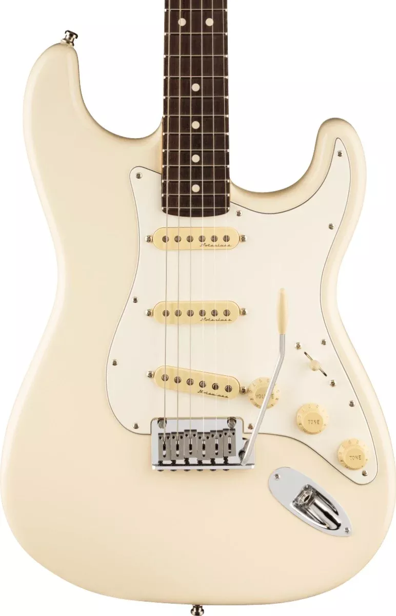 Fender Jeff Beck Stratocaster, Rosewood Fingerboard in Olympic White