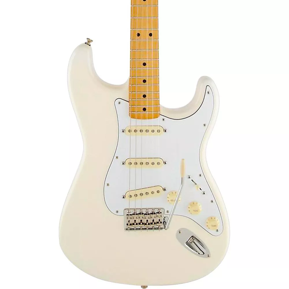 Fender Jimi Hendrix Stratocaster Olympic White Maple Fingerboard