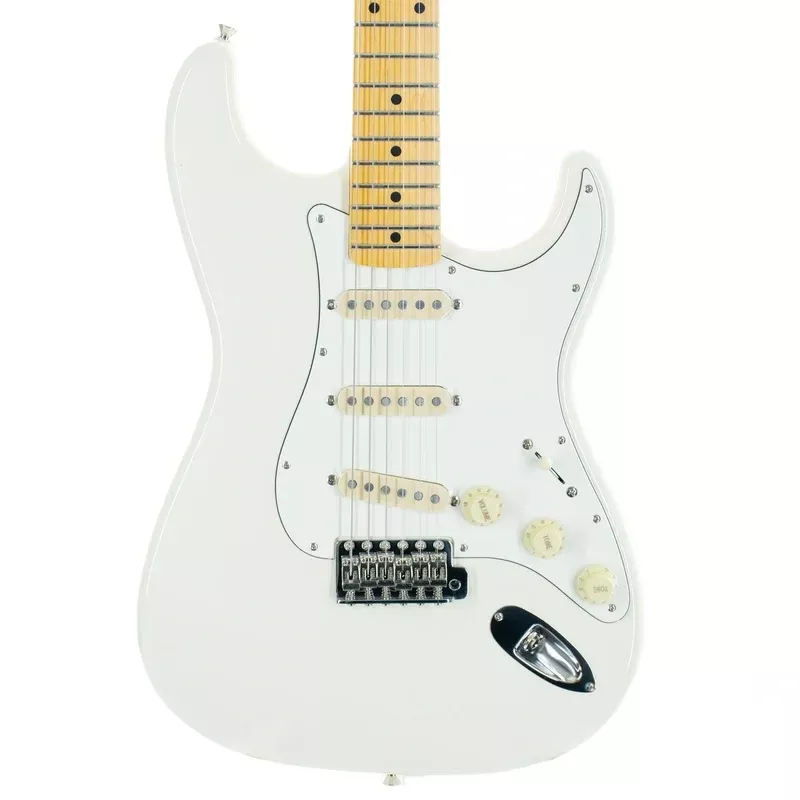 Fender JV Modified ’60s Stratocaster, Maple, Olympic White