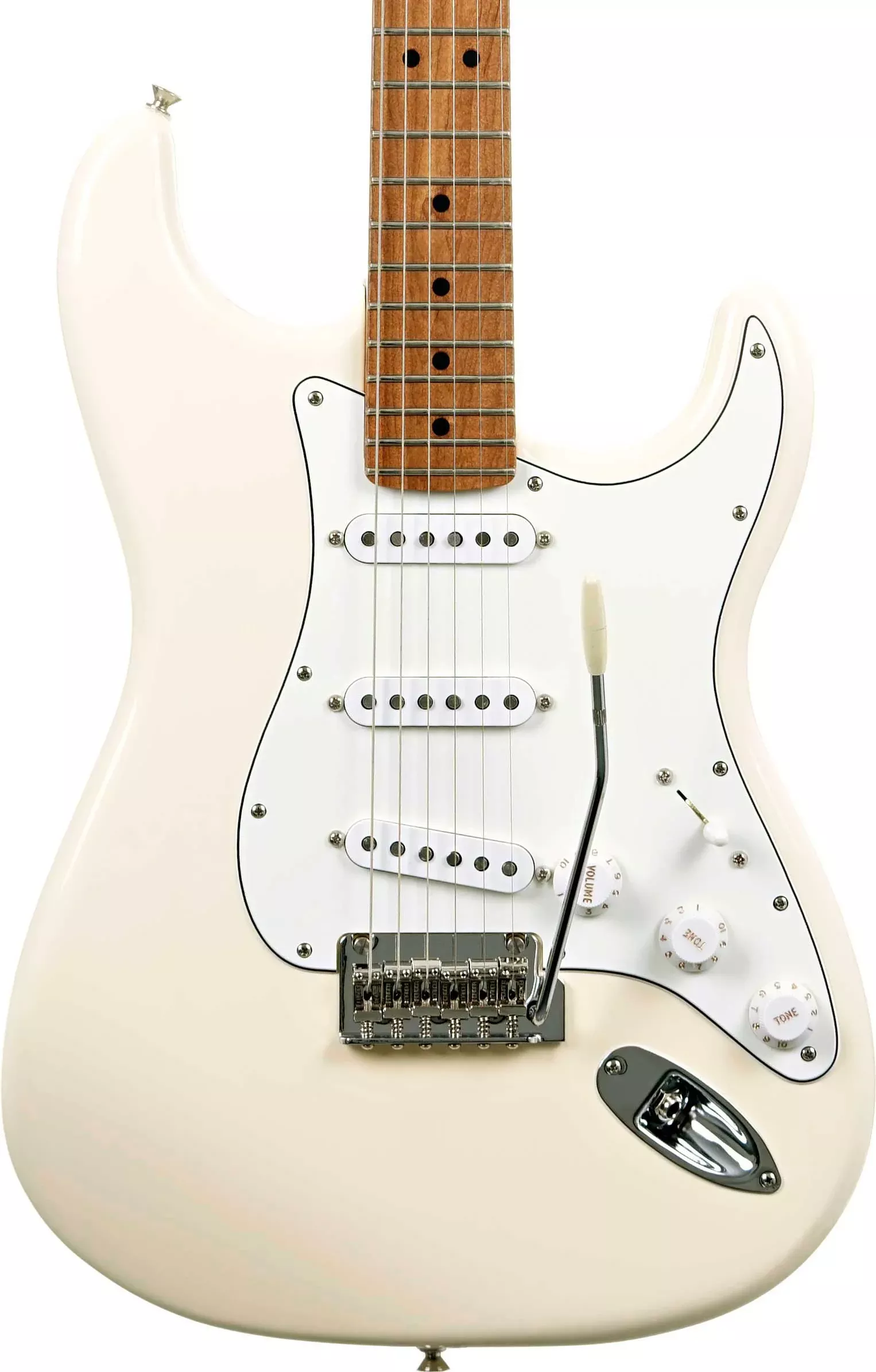 Fender Limited Edition Player II Stratocaster, Roasted Maple Fingerboard in Olympic White