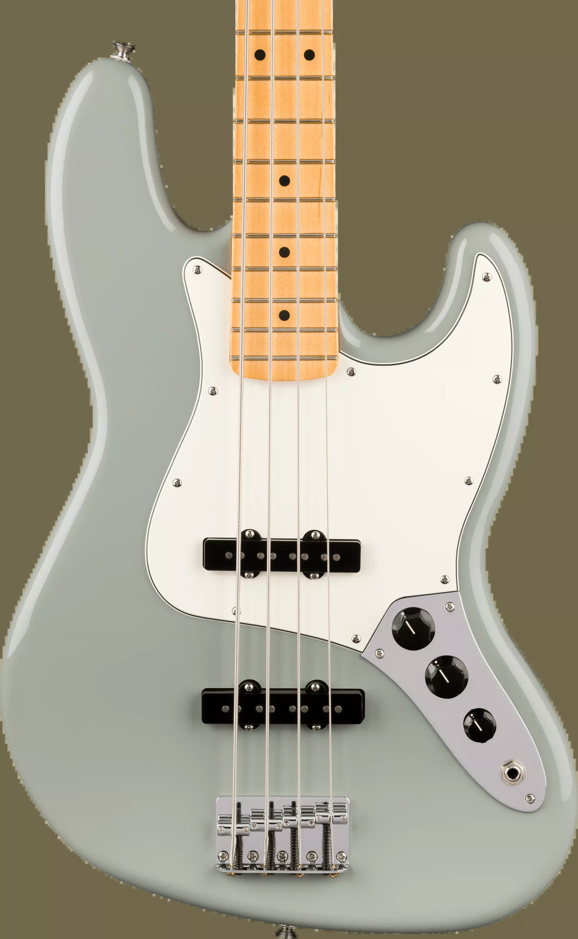 Fender Player II Jazz Bass, Maple Fingerboard in Cactus Gray