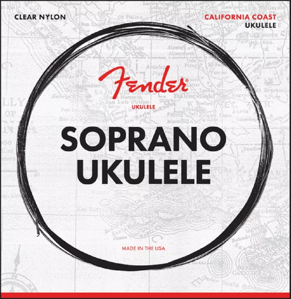 FenderCalifornia Coast Soprano Ukulele Strings