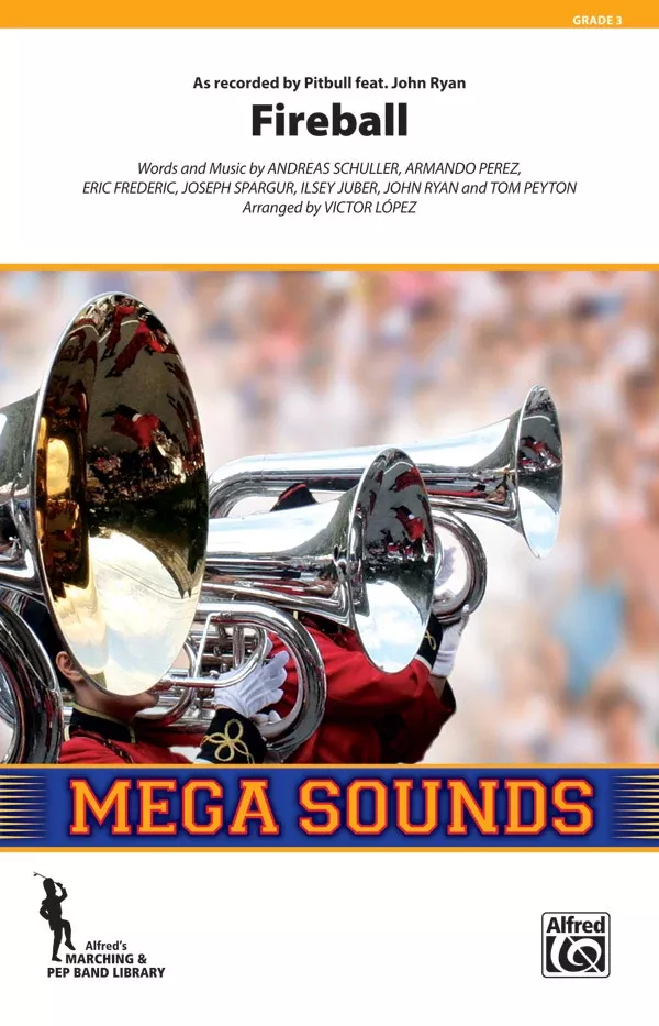Fireball: Marching Band Conductor Score & Parts