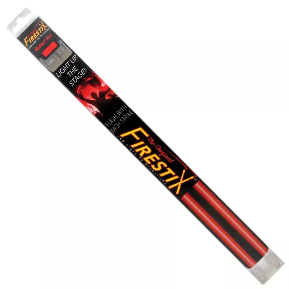 Firestix Light-Up Drumsticks - Radiant Red