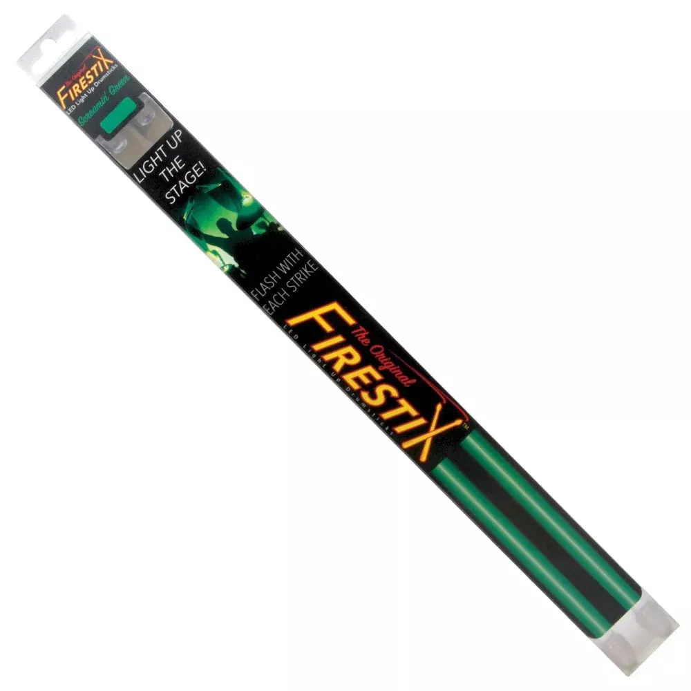 Firestix Light-Up Drumsticks - Screamin' Green