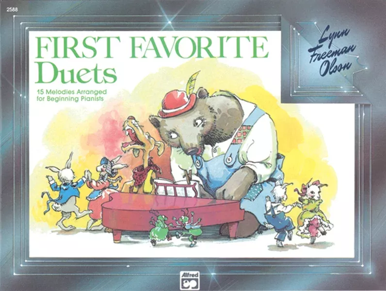 First Favorite Duets: Piano Duet (1 Piano, 4 Hands) Book