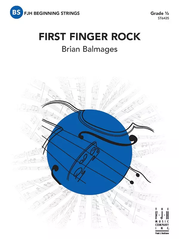 First Finger Rock: String Orchestra Conductor Score & Parts