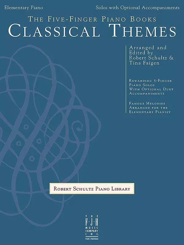 The Five-Finger Piano Books: Classical Themes: Elementary Piano Book