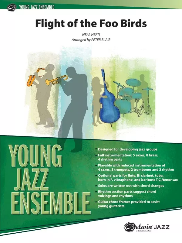 Flight of the Foo Birds: Jazz Ensemble Conductor Score & Parts