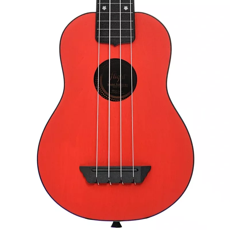 Flight TUS35 Travel Series Soprano Ukulele, Red