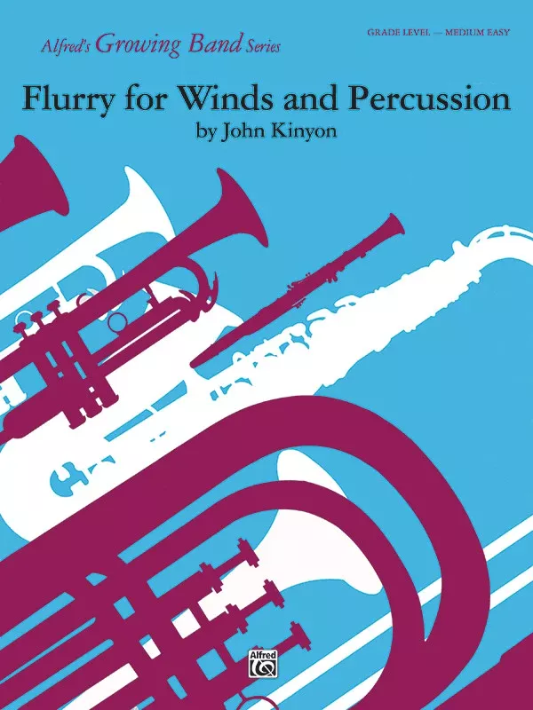 Flurry for Winds and Percussion: Concert Band Conductor Score & Parts
