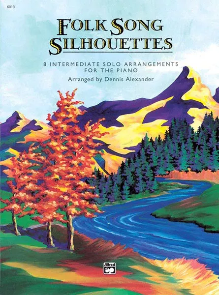 Folk Song Silhouettes: Piano Book