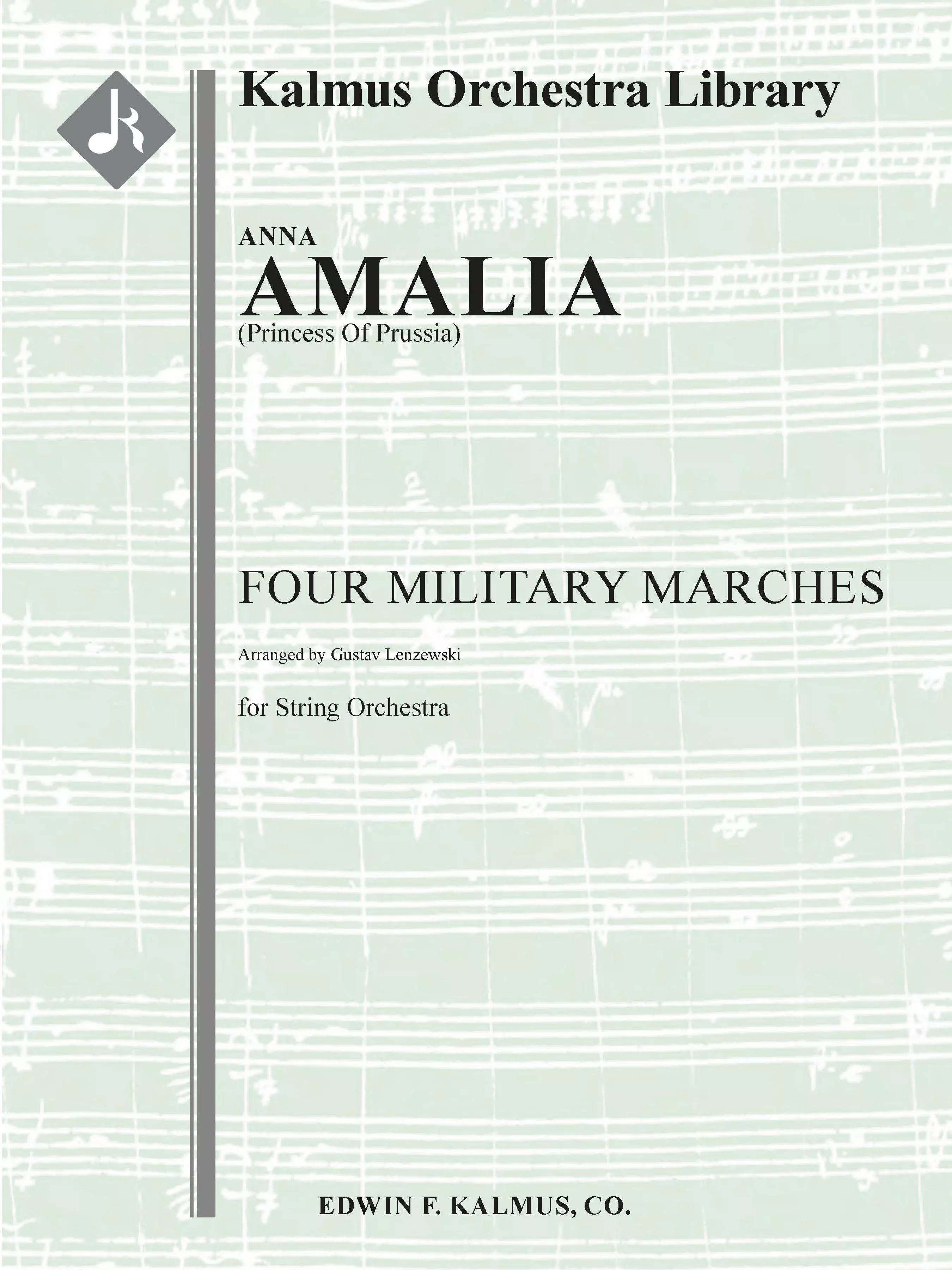 Four Military Marches: String Orchestra, Conductor Score & Parts