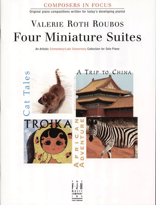 Four Miniature Suites: Elementary/Late Elementary Piano Book