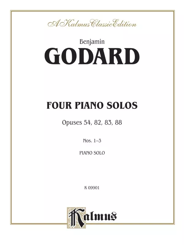 Four Piano Solos, Opuses 54, 82, 83, 88, Nos. 1--3: Piano Book