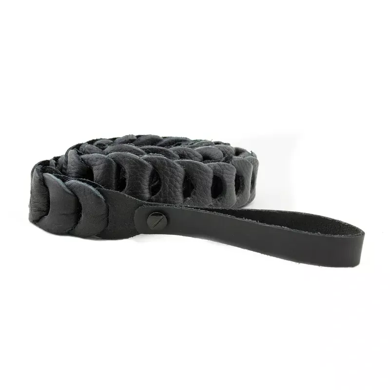 Franklin Strap Glove Leather Mandolin Strap – Black