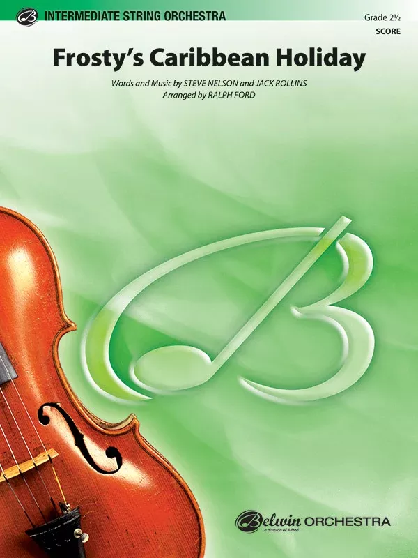 Frosty's Caribbean Holiday: String Orchestra Conductor Score & Parts