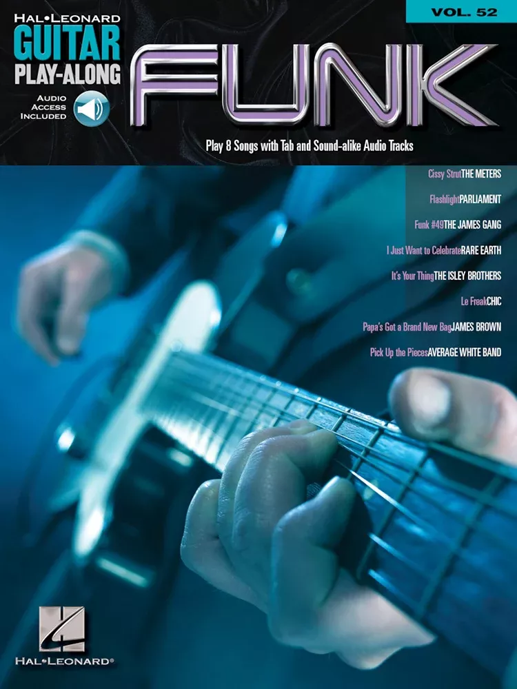Funk Guitar Playalong Volume 52 BK/CD