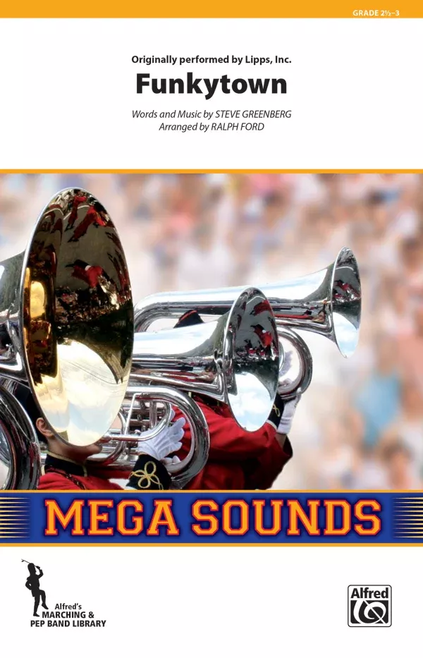 Funkytown: Marching Band Conductor Score & Parts