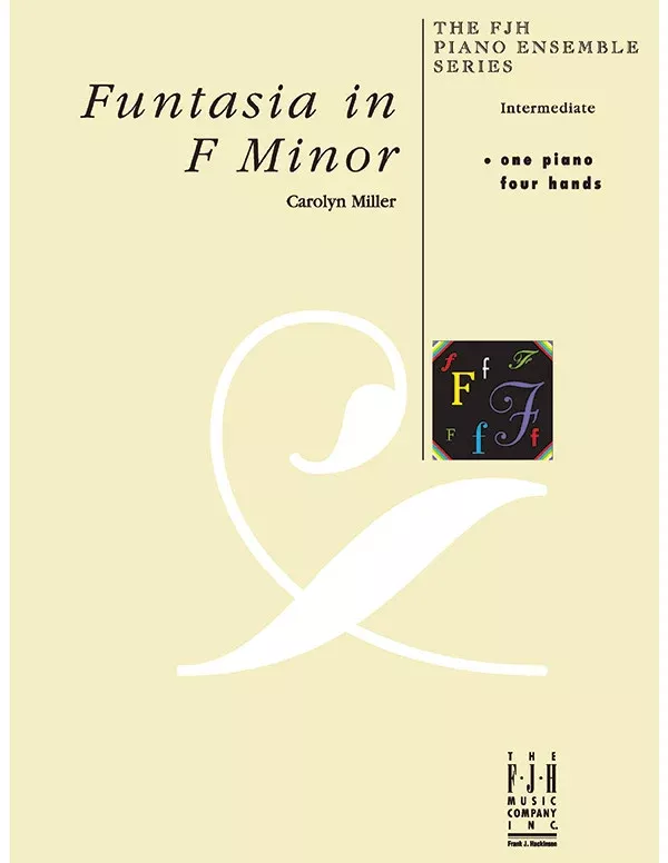 Funtasia in F Minor: Intermediate Piano Sheet