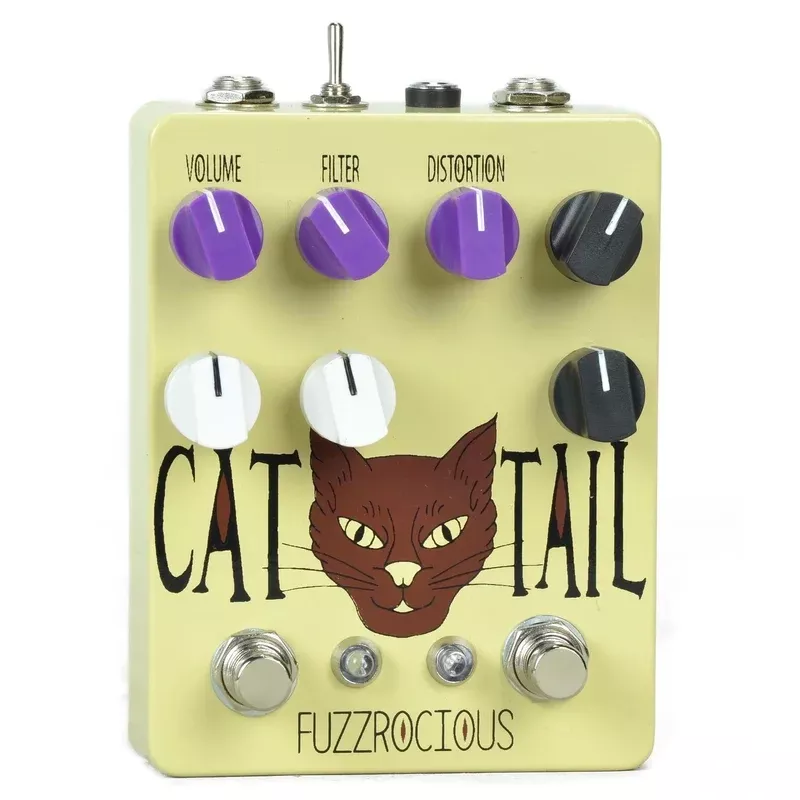 Fuzzrocious Cat Tail Distortion – Overdrive Pedal With Octave Jawn Mod