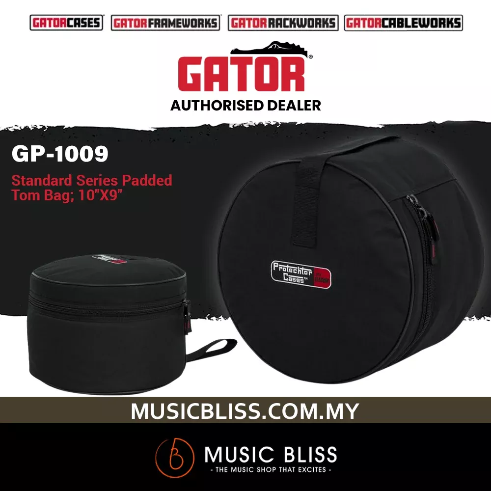 Gator GP-1009 Protechtor Standard Tom Bag – 10″ x 9″