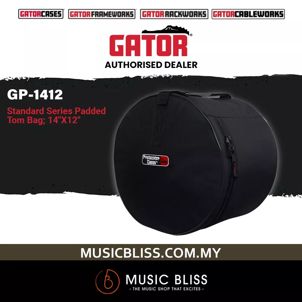 Gator GP-1412 Protechtor Standard Tom Bag – 14″ x 12″