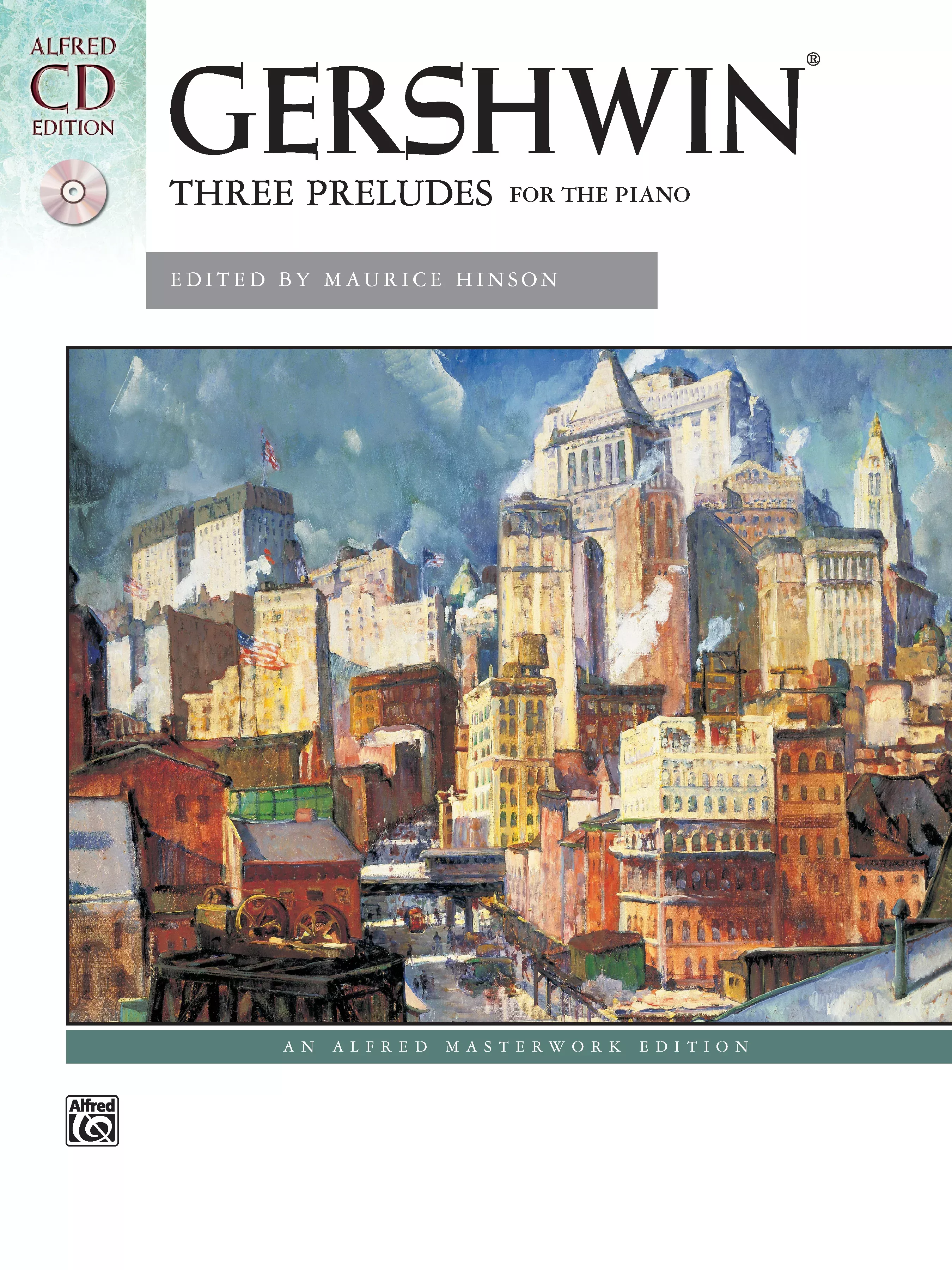 George Gershwin: Three Preludes: Piano Book & CD