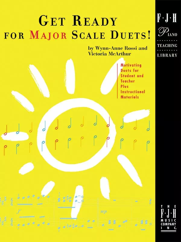 Get Ready for Major Scale Duets!: Piano Book