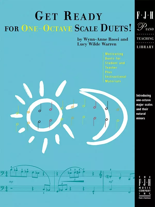 Get Ready for One-Octave Scale Duets!: Teaching Material Piano Book