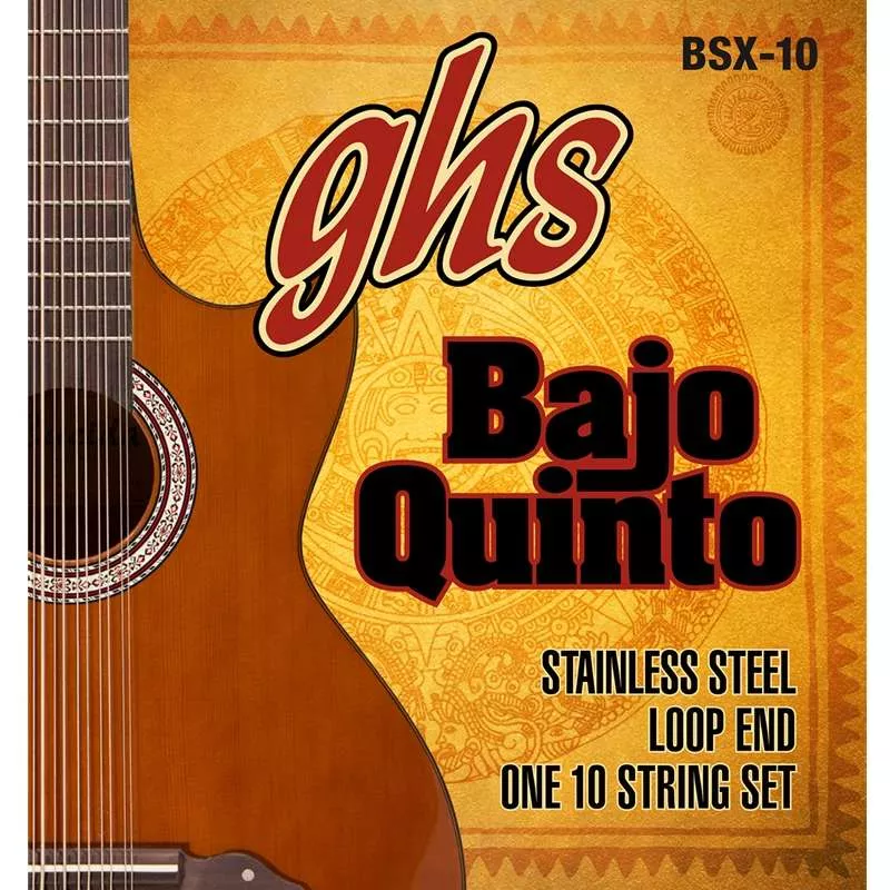 GHS Bajo Sexto Stainless Steel 10-string set