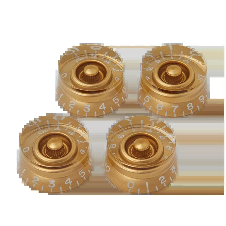 GIBSON ACCESSORIES SPEED KNOBS, 4PCS – GOLD (PRSK-020)