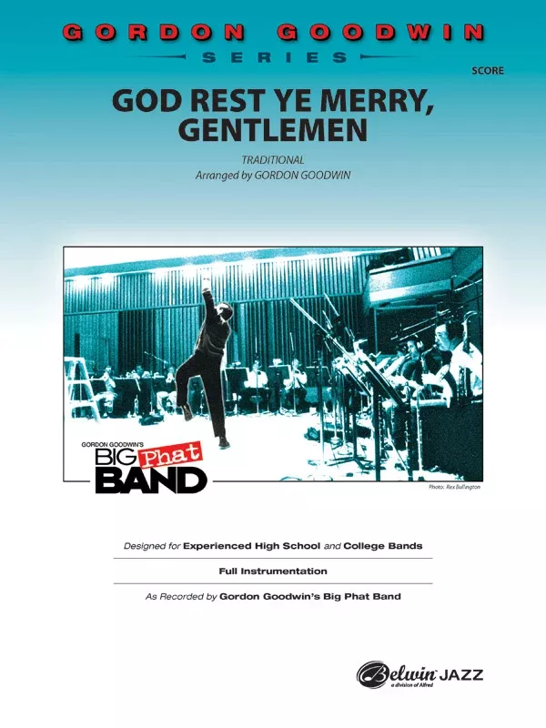 God Rest Ye Merry Gentlemen: Jazz Ensemble Conductor Score