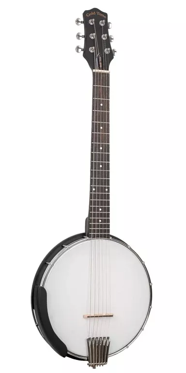Gold Tone 6-string open back banjo short scale with bag – AC-6 MINI
