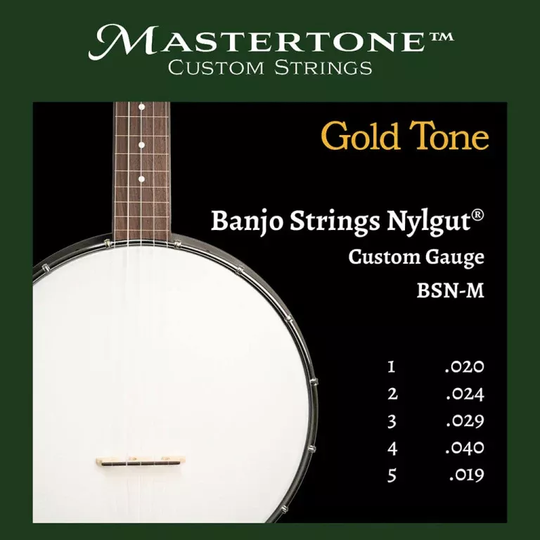Gold Tone Nylgut custom banjo strings Aquila for AC1FL – BSN-M