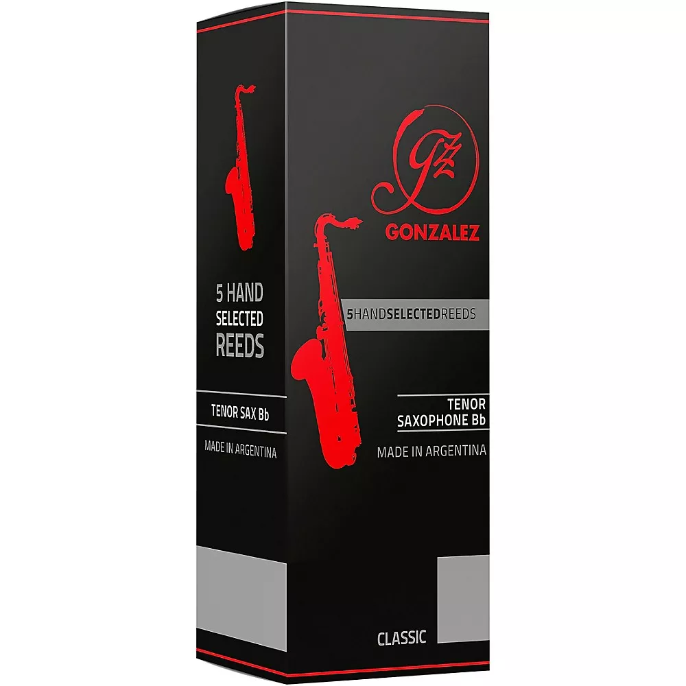 Gonzalez Classic Tenor Saxophone Reeds Box of 5 Strength 2.5