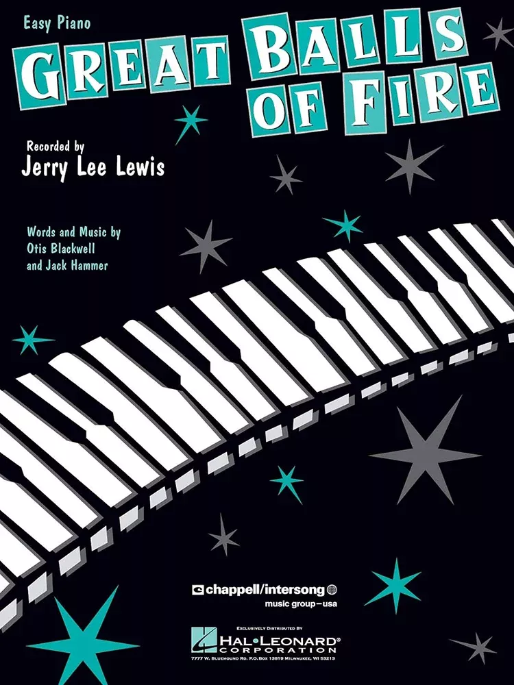 Great Balls Of Fire Easy Piano S/S