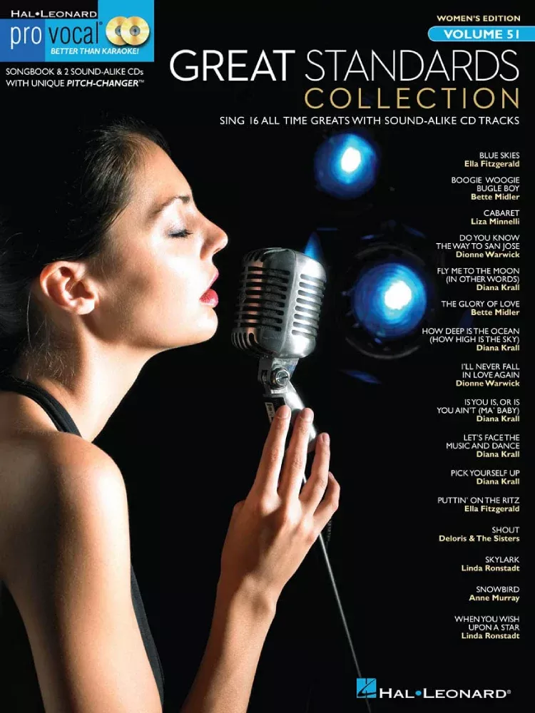 Great Standards Collection Pro Vocal Women's Edition Volume 51 Bk/Cd