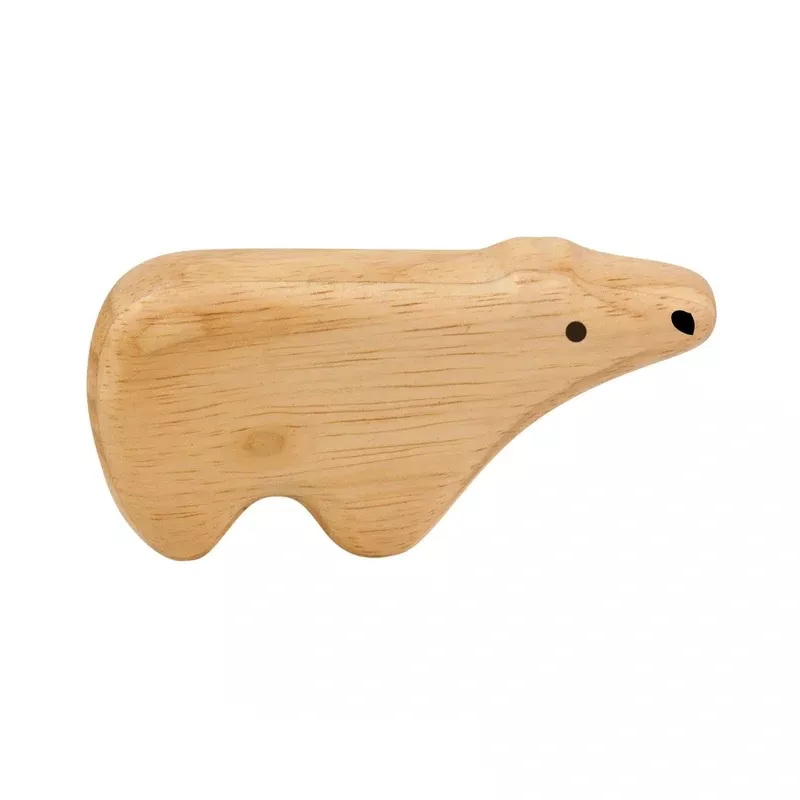 Green Tones ~4″ Polar Bear Shaker