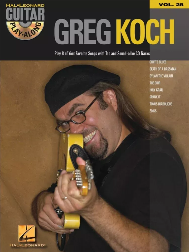 Greg Koch Guitar Play Along Volume 28 Guitar Tab BK/CD