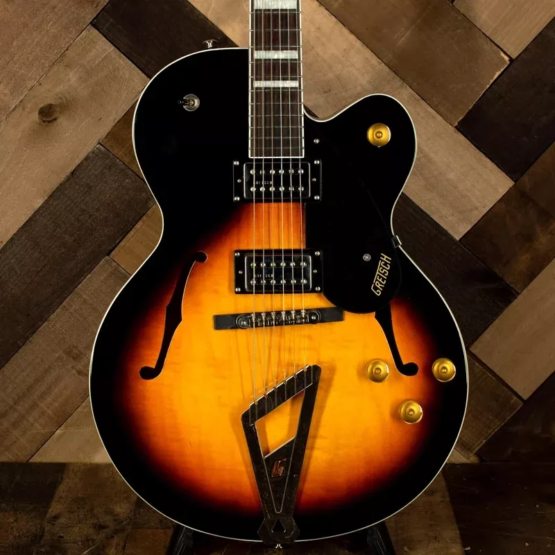 Gretsch 2018 G2420 Streamliner Hollow Body, Aged Brooklyn Burst – Used