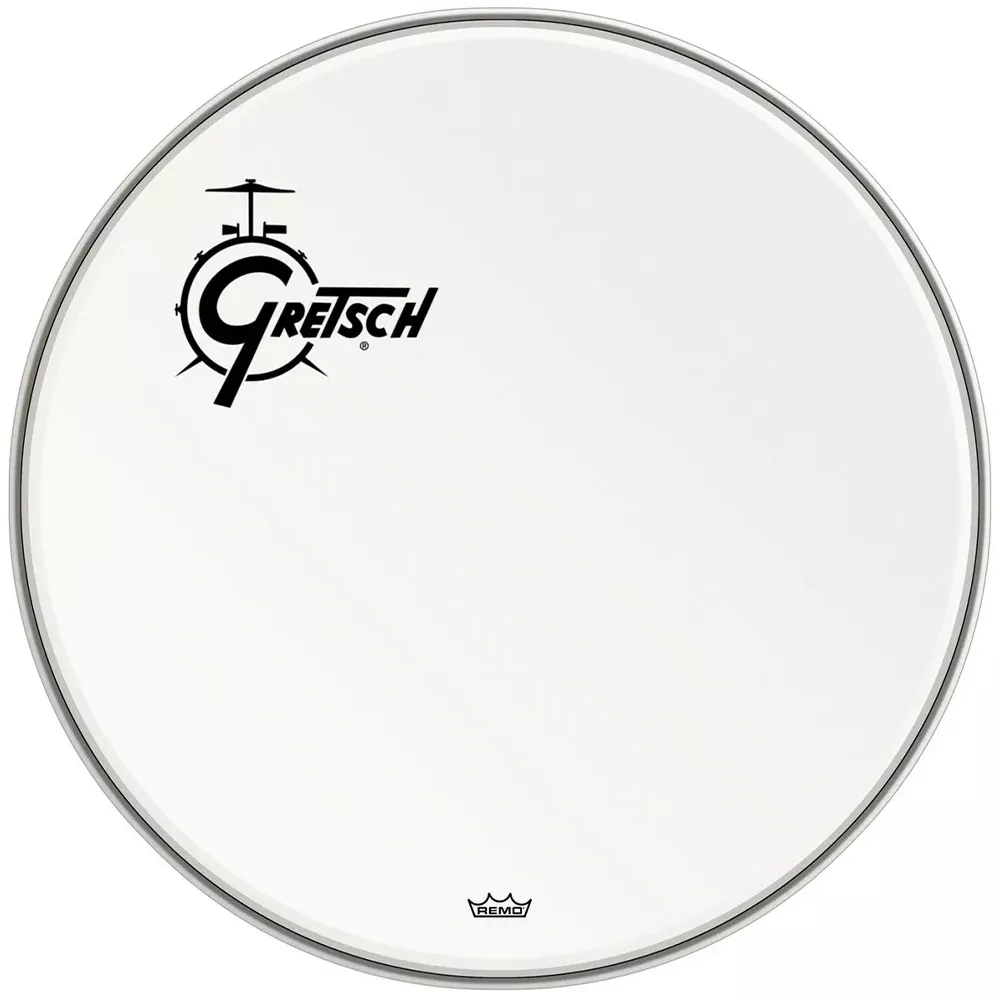 Gretsch 22" Top Offset White Coated Bass Drumhead