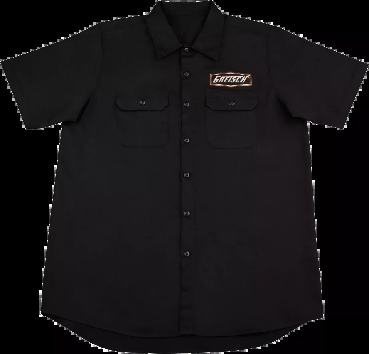 Gretsch Biker Work L Size Shirt in Black