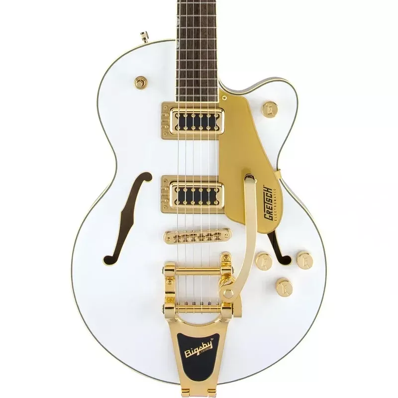Gretsch G5655TG-LTD Electromatic Limited CB JR Snow Crest White