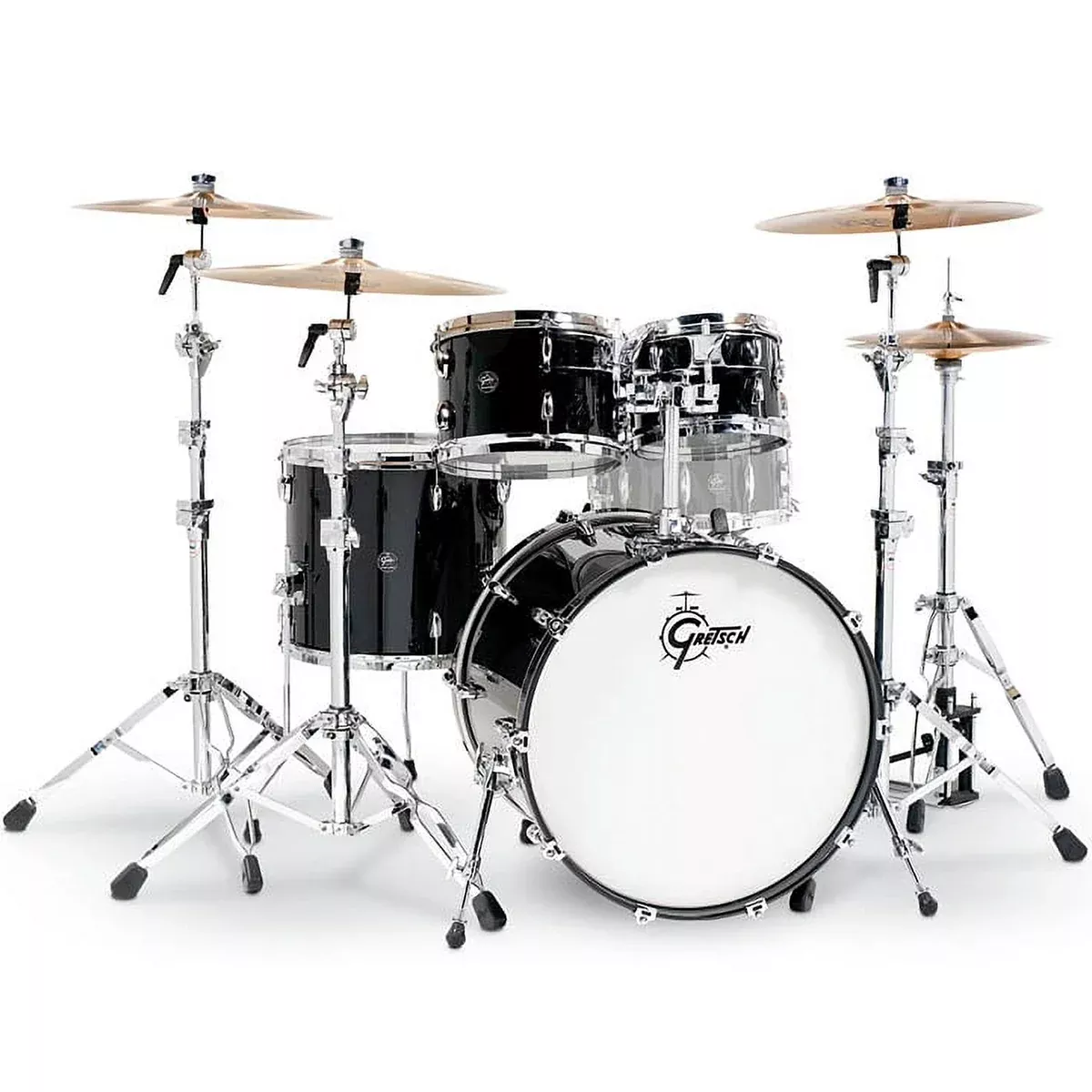 Gretsch Renown RN4 4-Piece Shell Pack in Piano Black