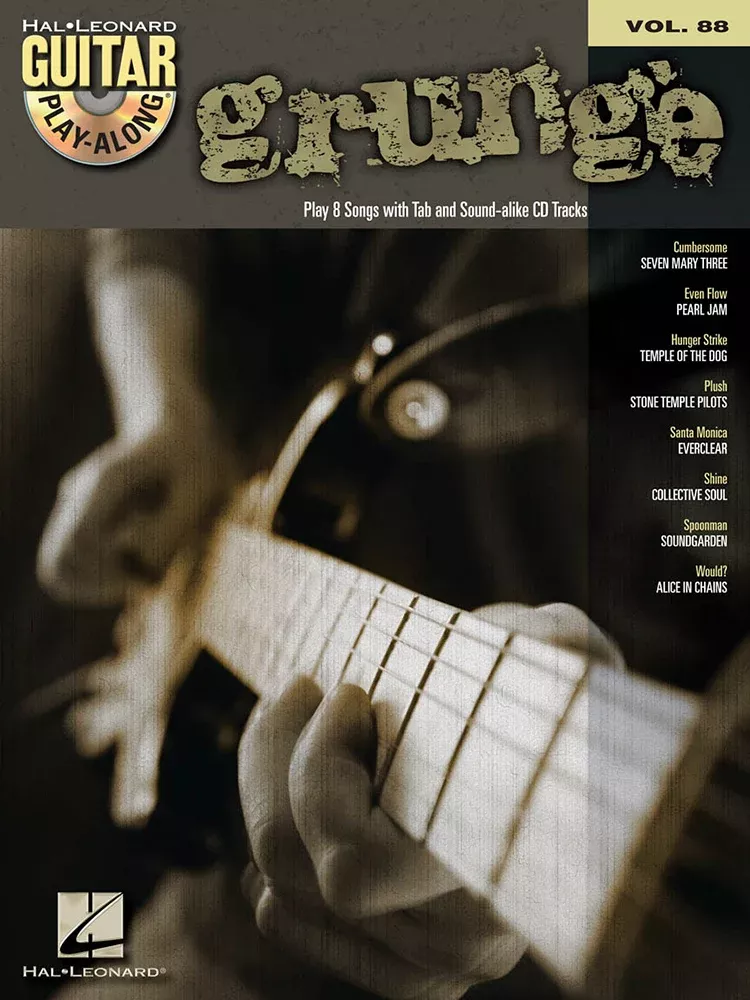 Grunge Guitar Playalong Volume 88 BK/CD