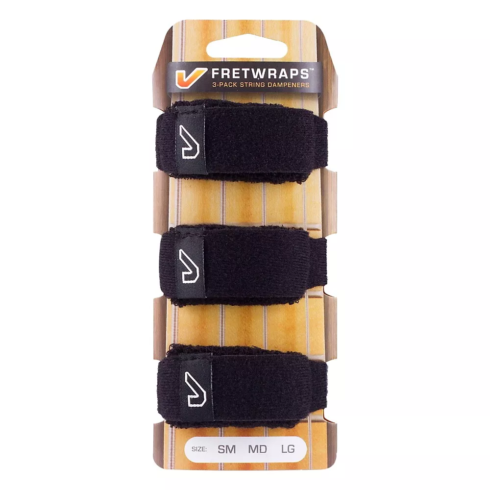 Gruv Gear FretWraps String Muters 3-Pack Medium Black